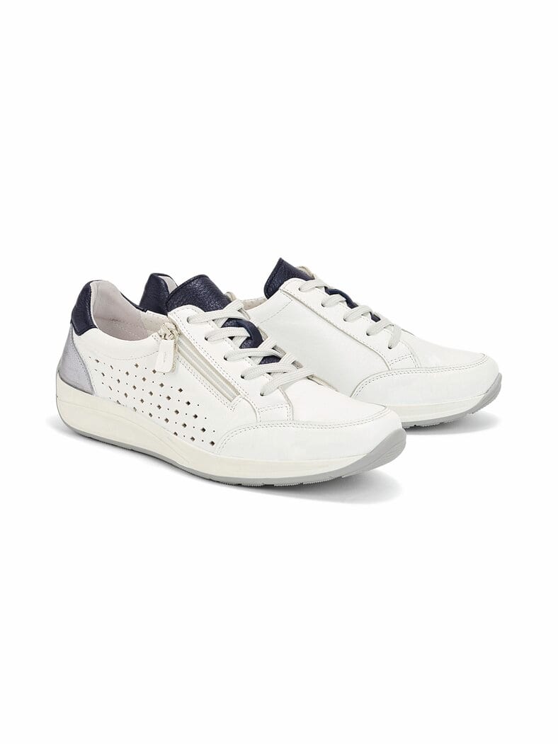 Hirschleder-Schnürer Luftkomfort Weiß