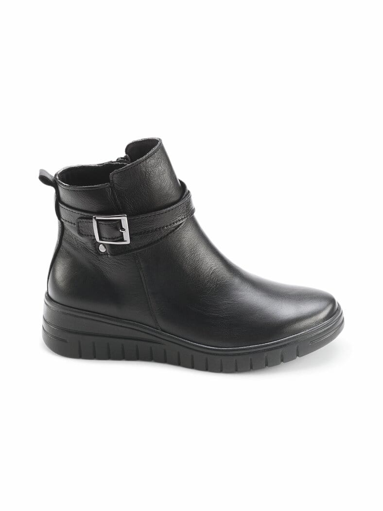 Hallux-Soft-Stiefelette Schwarz