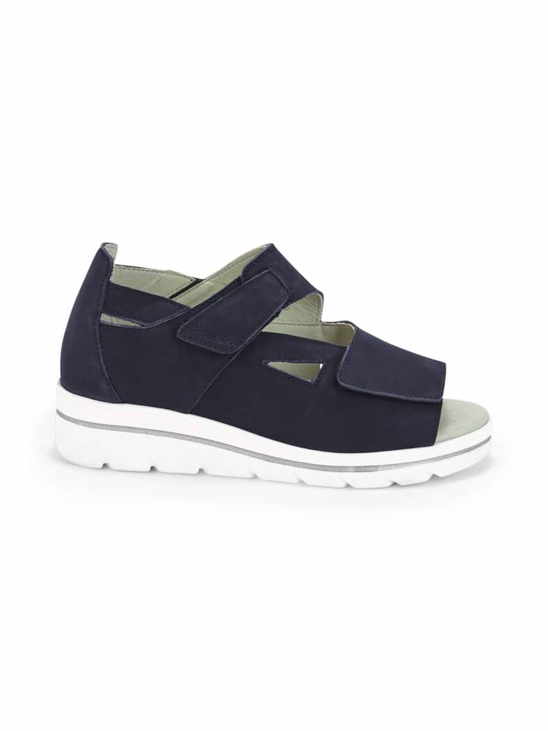 Sandalenschuh-Extraweite Marine