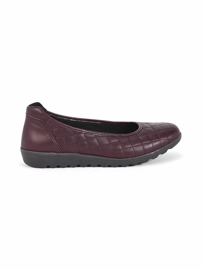 Hallux-Ballerina Karopolsterung Bordeaux
