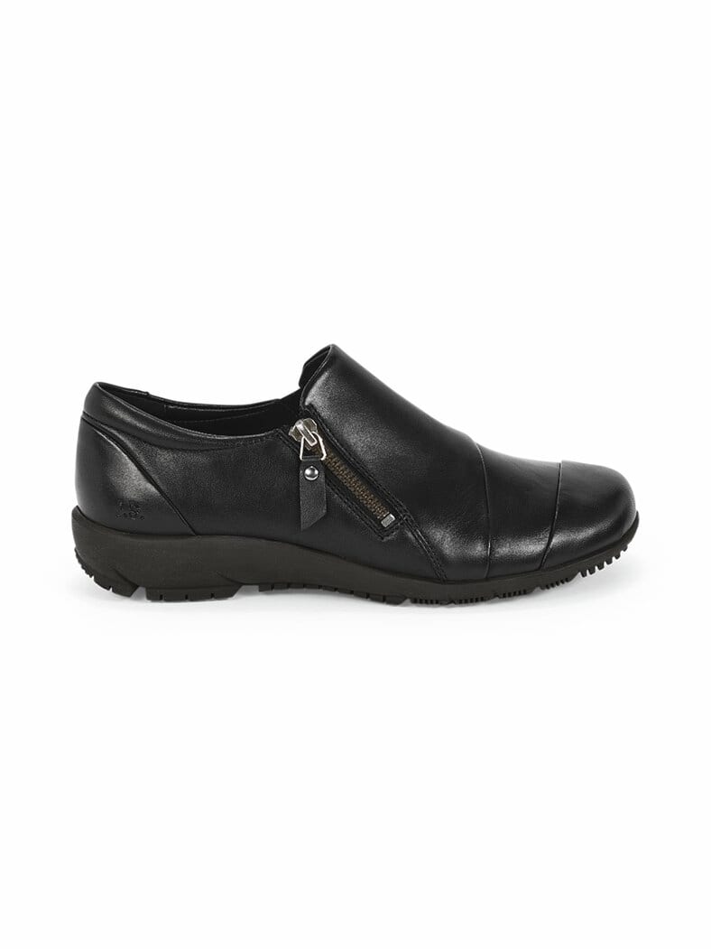 J.S.-RV-Slipper flexibel Schwarz