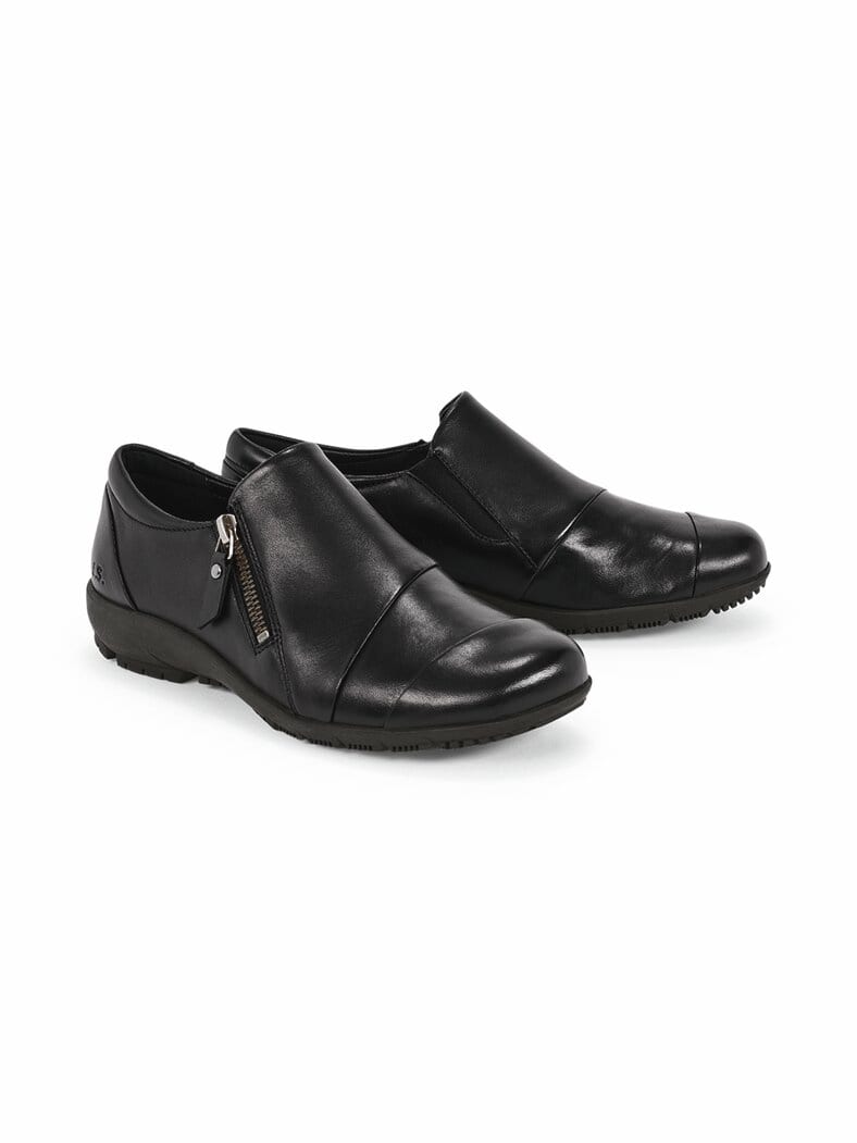 J.S.-RV-Slipper flexibel Schwarz