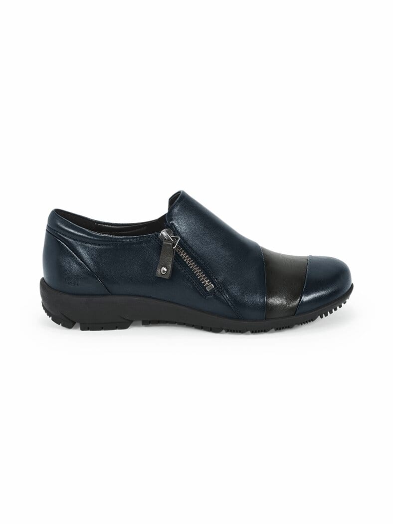 J.Seibel-RV-Slipper flexibel Blau-Grün