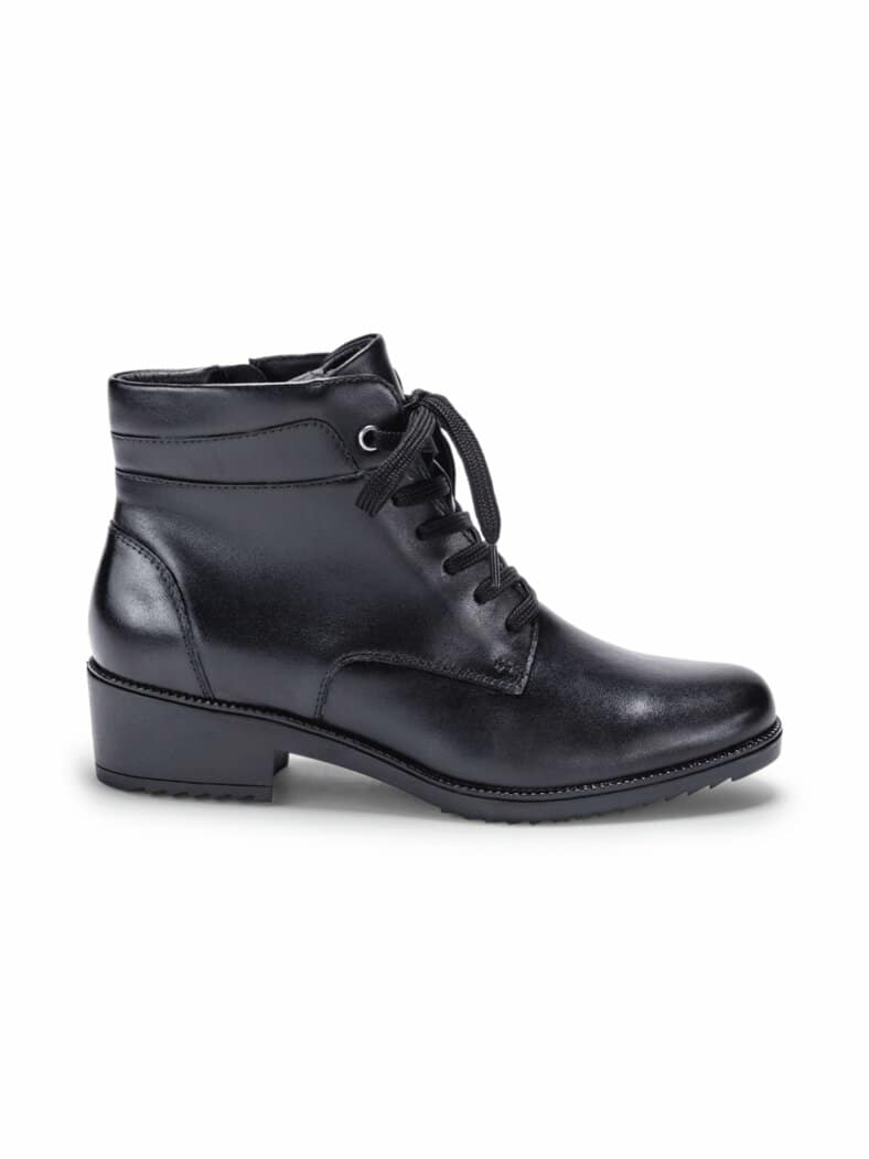 Absatz-Stiefelette Soft Schwarz