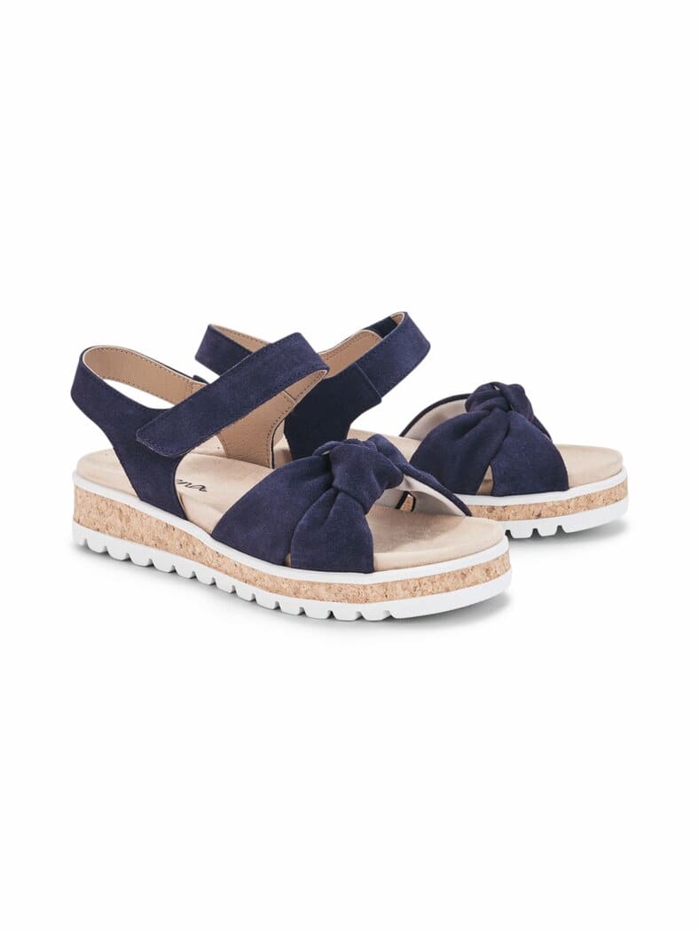 Hallux-Sandale Softschleife Marine