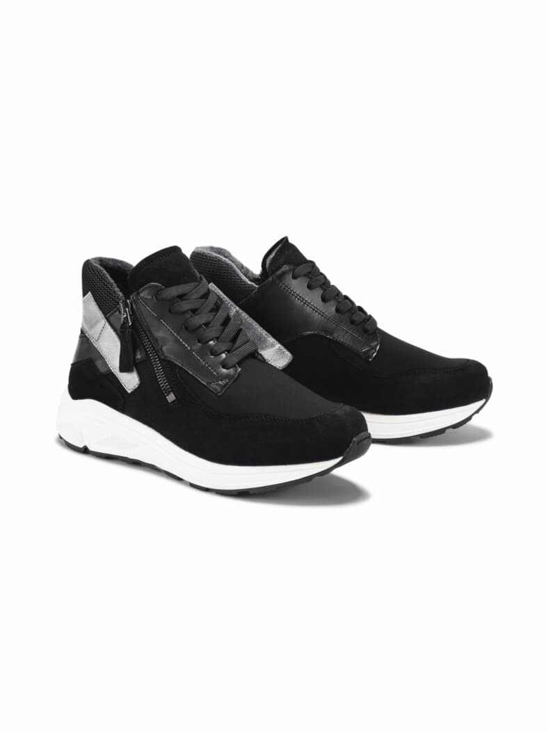 Hallux-Schnürer Stretchkomfort Schwarz