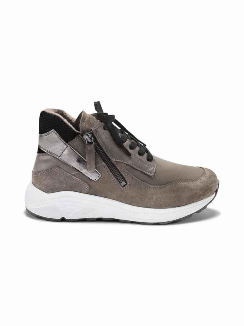 Hallux-Schnürer Stretchkomfort Grau