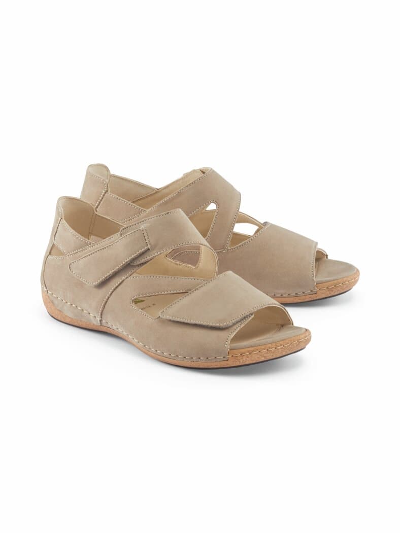 Waldläufer-Sandalenschuh Capri Taupe