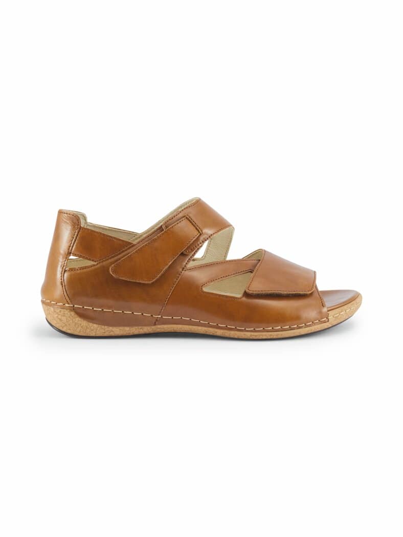 Waldläufer-Sandalenschuh Capri Cognac