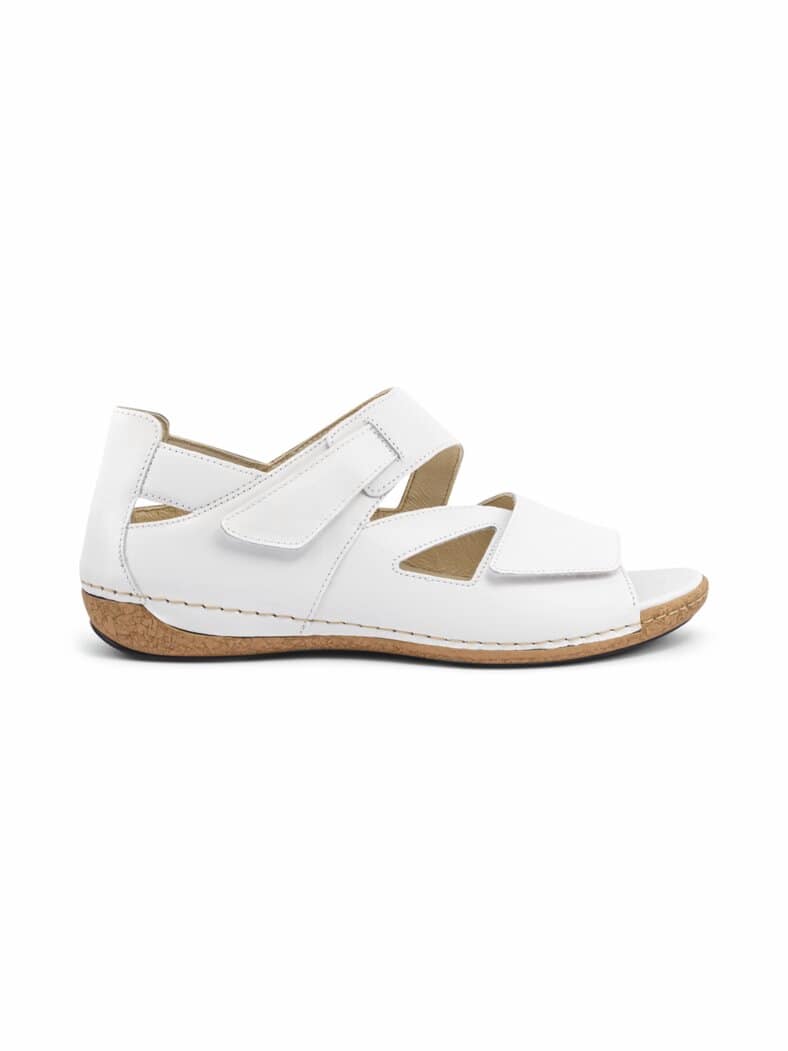 Waldläufer-Sandalenschuh Capri Weiß
