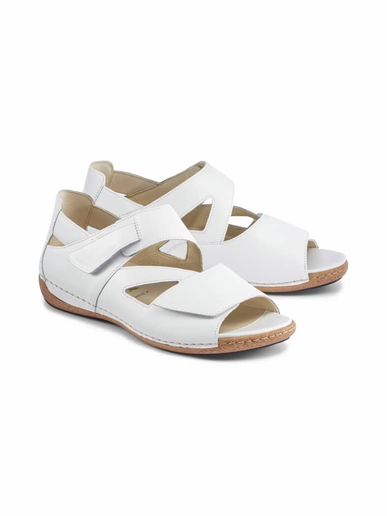 Waldläufer-Sandalenschuh Capri Weiß