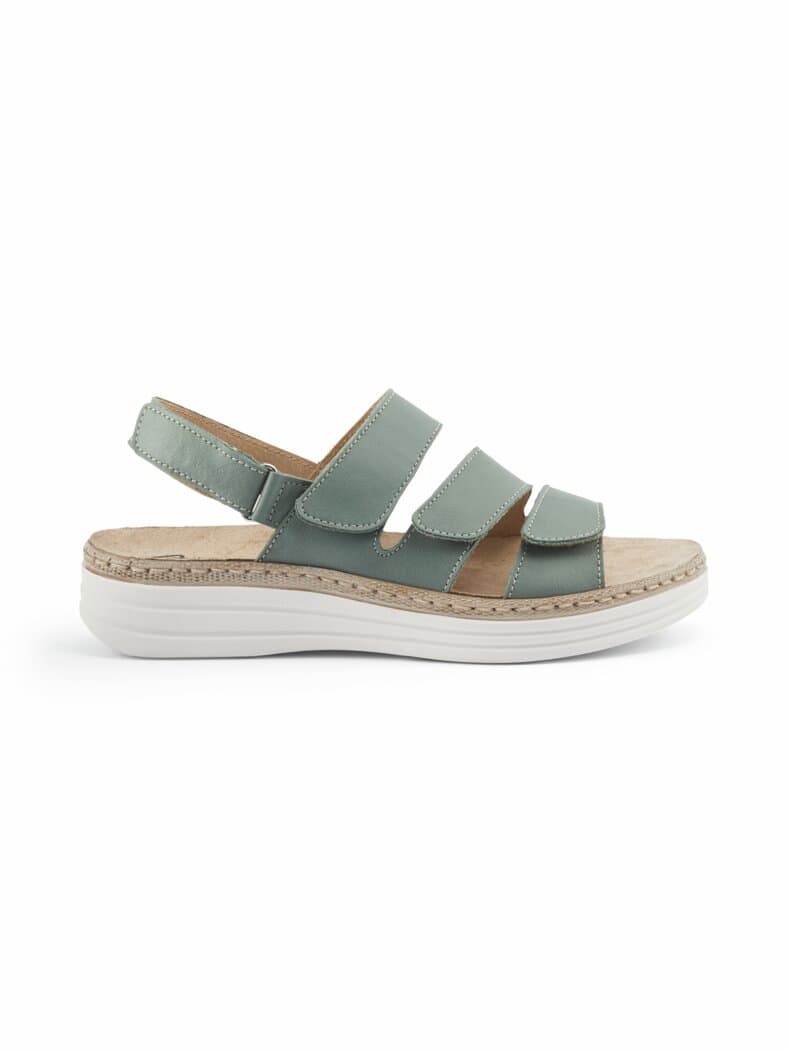 4er Klettsandale Rutschsicher Mint