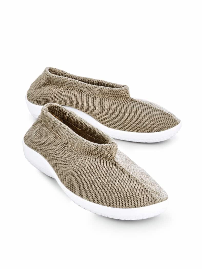 Hallux-Softslipper Strick Beige