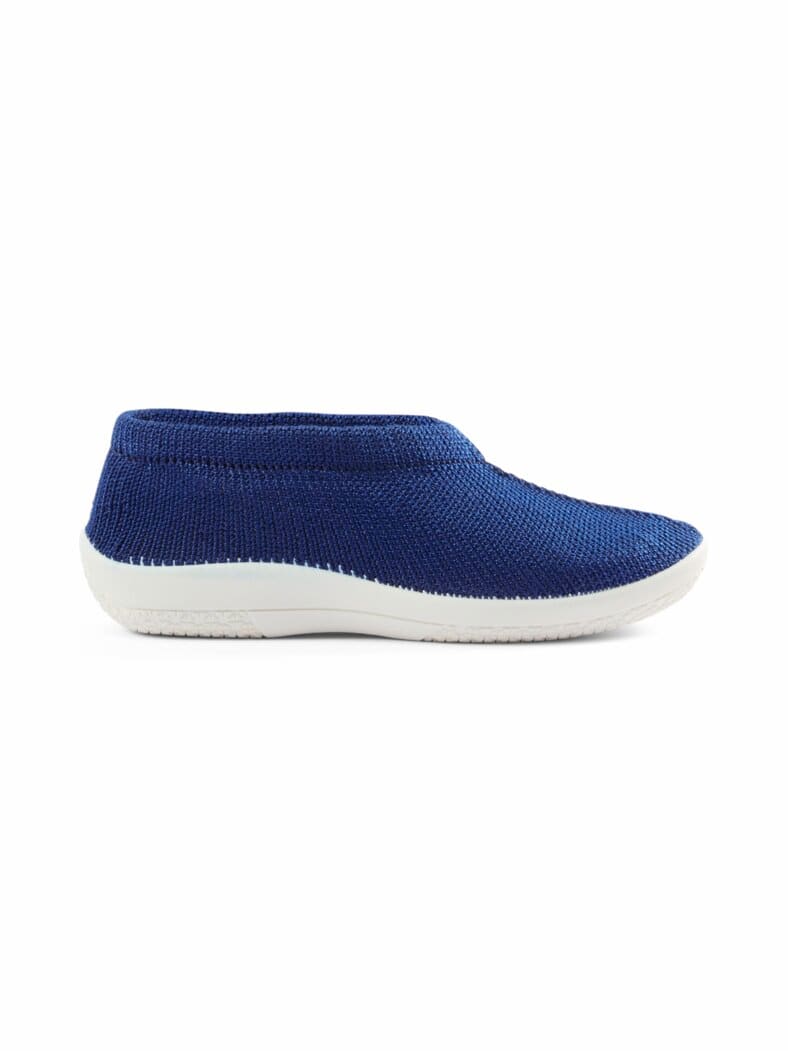 Hallux-Softslipper Strick Marine