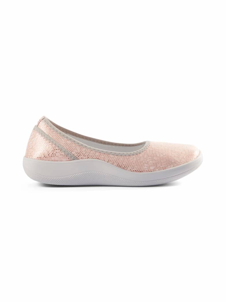 Hallux-Softslipper Naturform Rosa-Braun