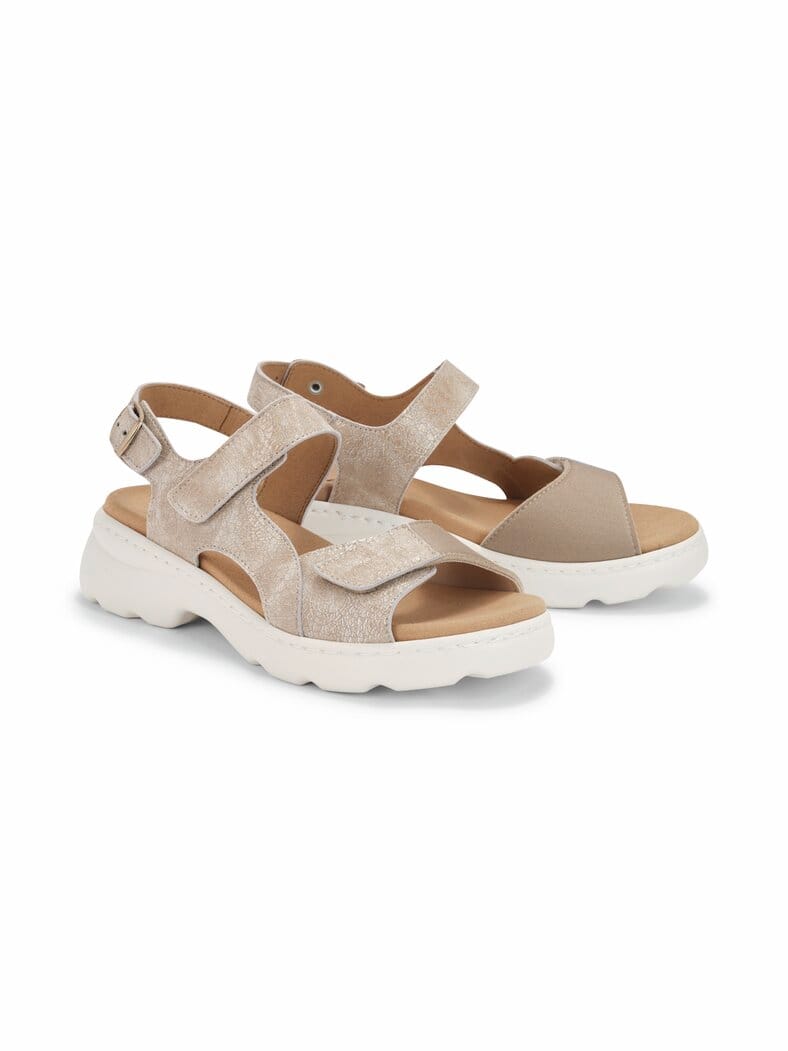 Hallux-Klett Sandale Superstretch Gold