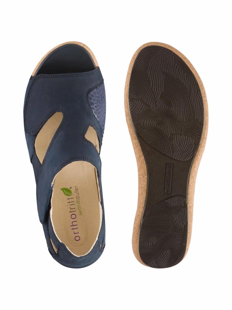 Waldläufer-Hallux Sandalenschuh Marine