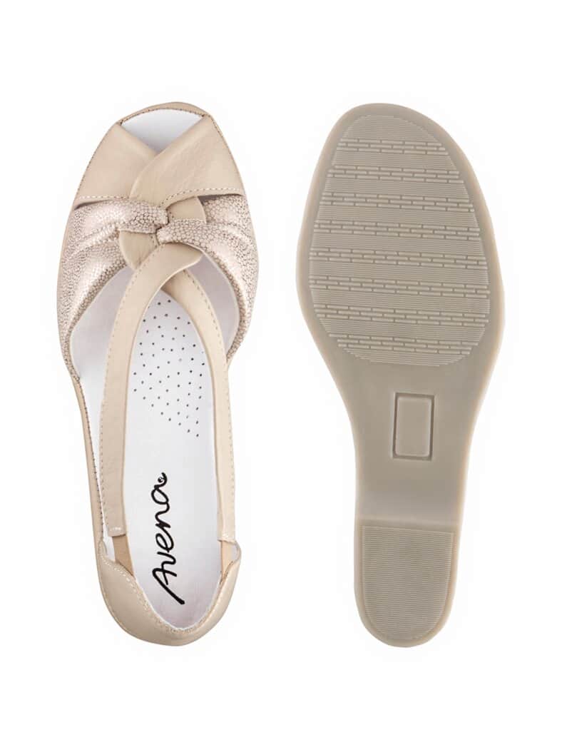 Hallux-Sandalenschuh Superflex Beige