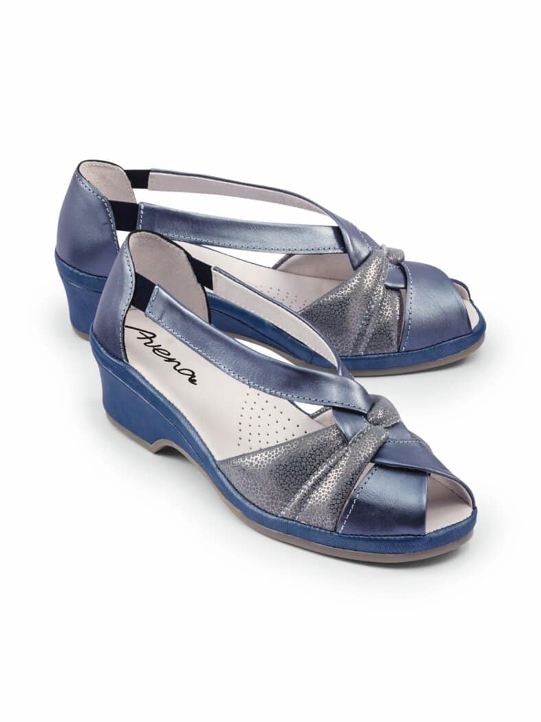 Hallux-Sandalenschuh Superflex Blau