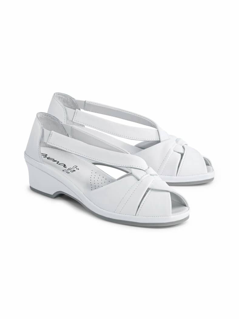 Hallux-Sandalenschuh Superflex Weiß