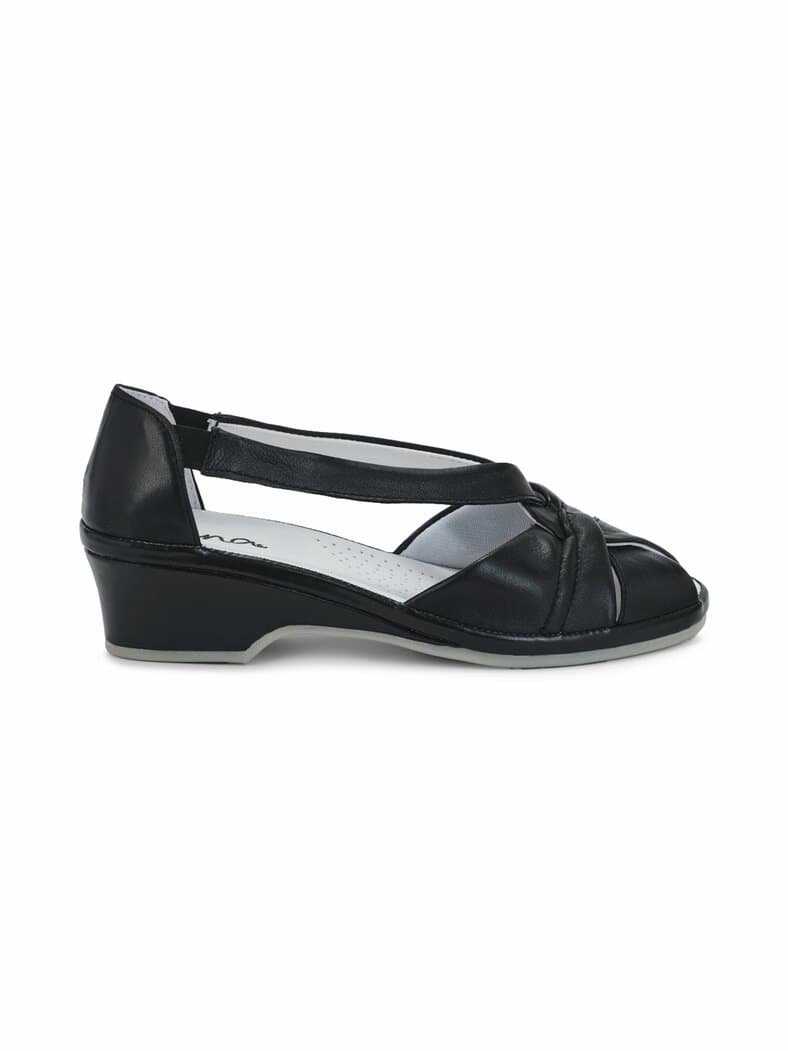 Hallux-Sandalenschuh Superflex Schwarz