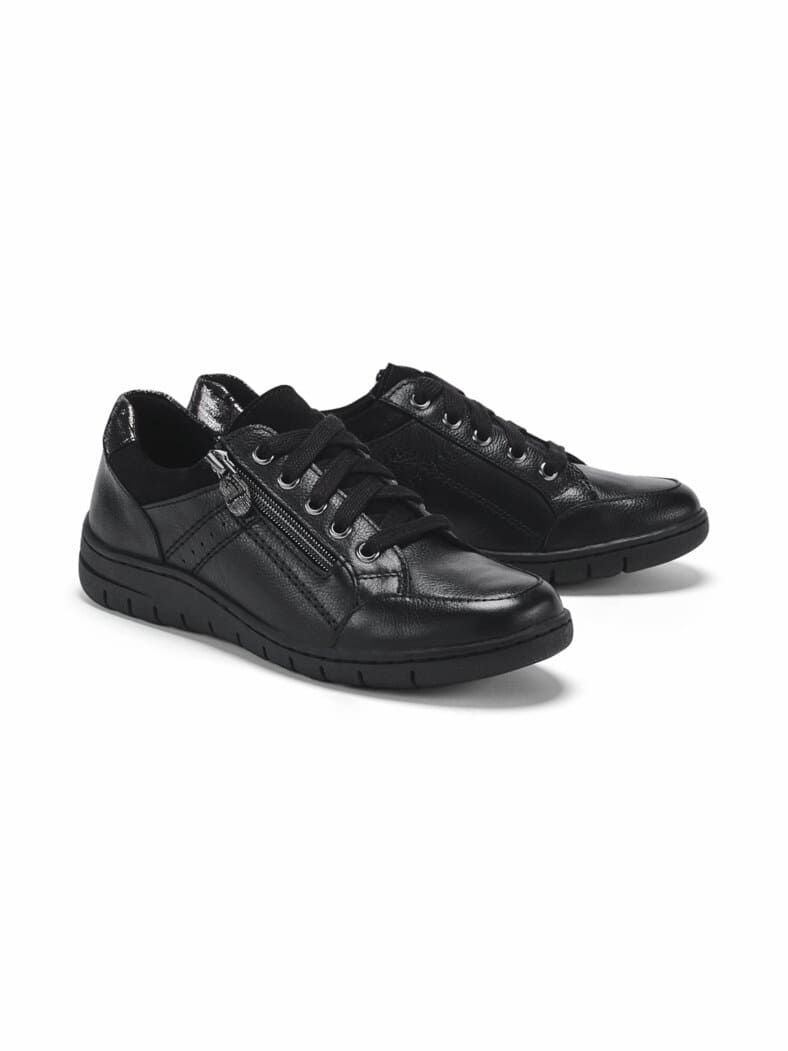 Leicht-Schnürer Flex Zone Schwarz