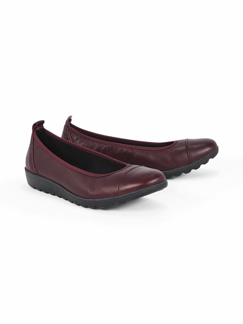 Hallux-Ballerina Extraleicht Bordeaux