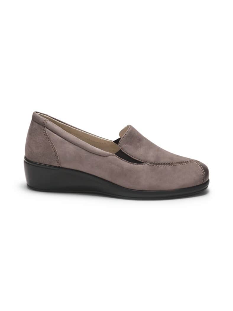 Komfort-Slipper Soft Taupe