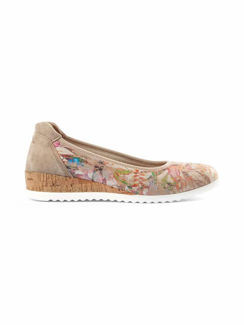 Hallux-Slipper Keilabsatz Multicolor