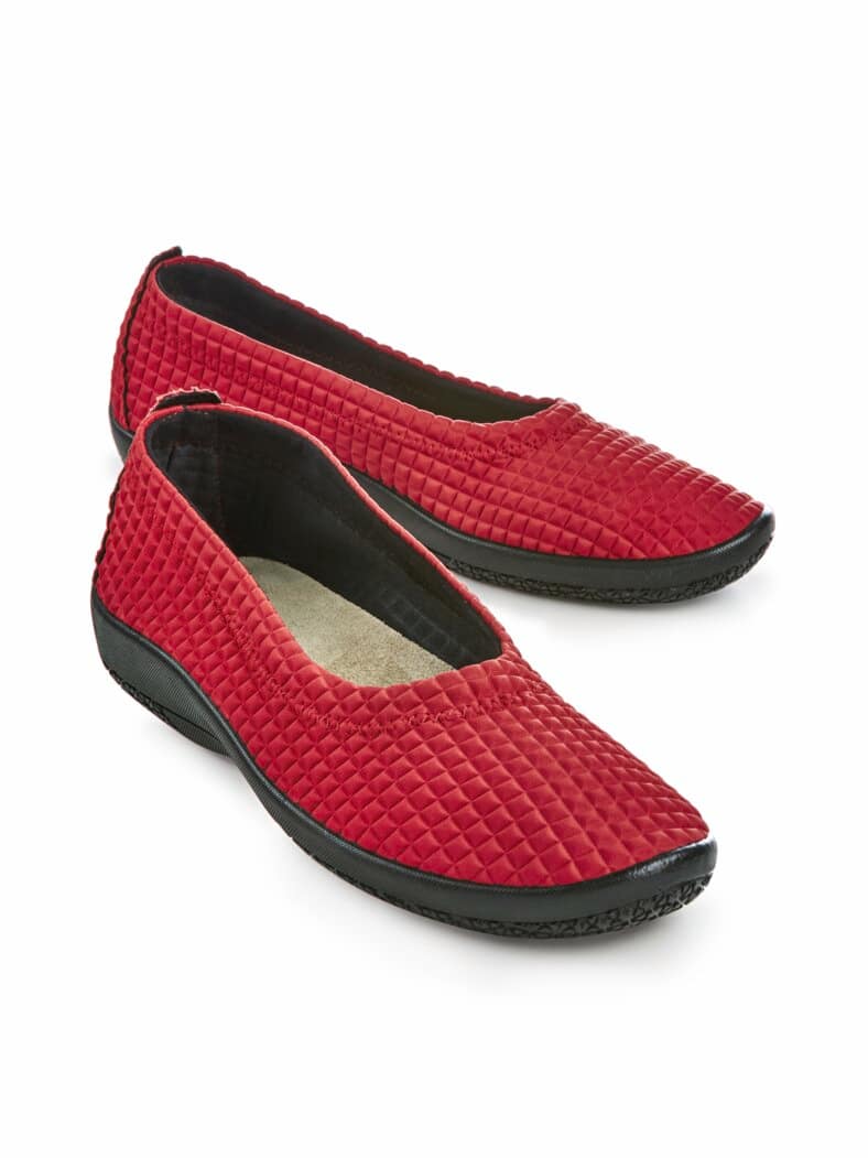 Hallux-Softslipper Weinrot