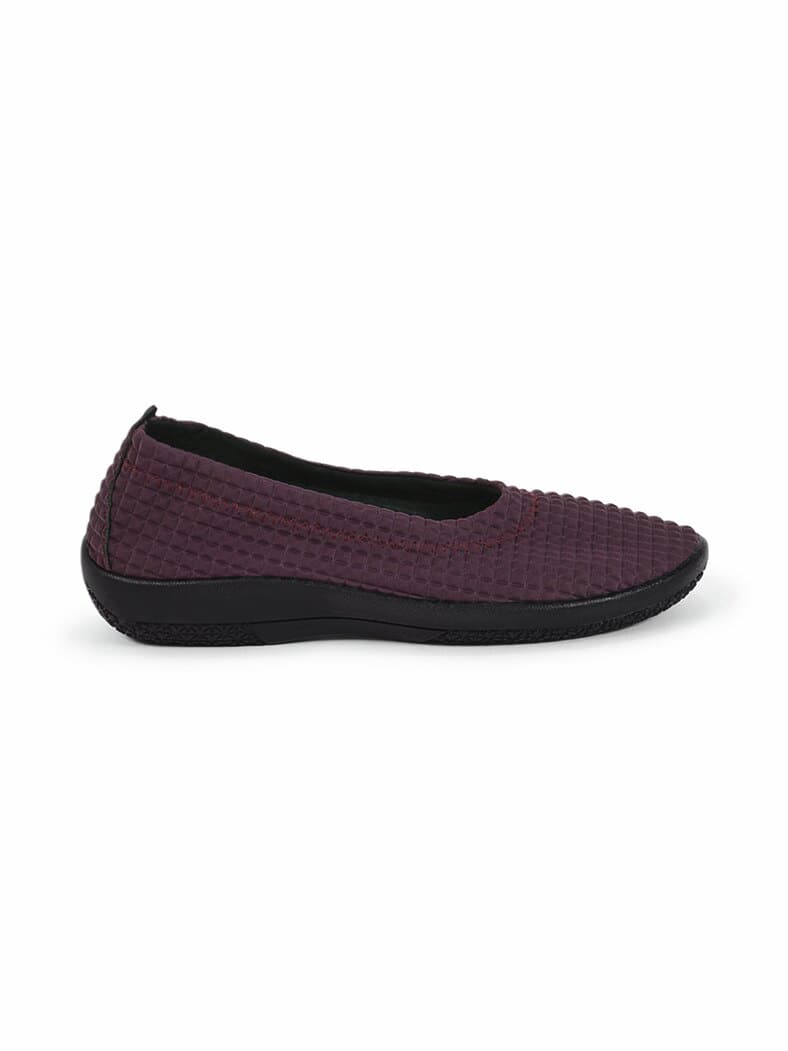 Hallux-Softslipper Aubergine