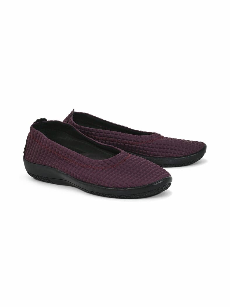 Hallux-Softslipper Aubergine
