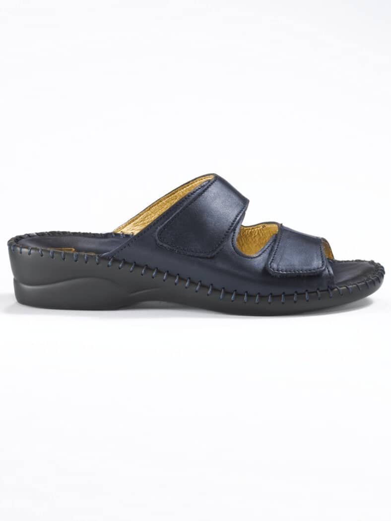 Supersoft-Pantolette Marine