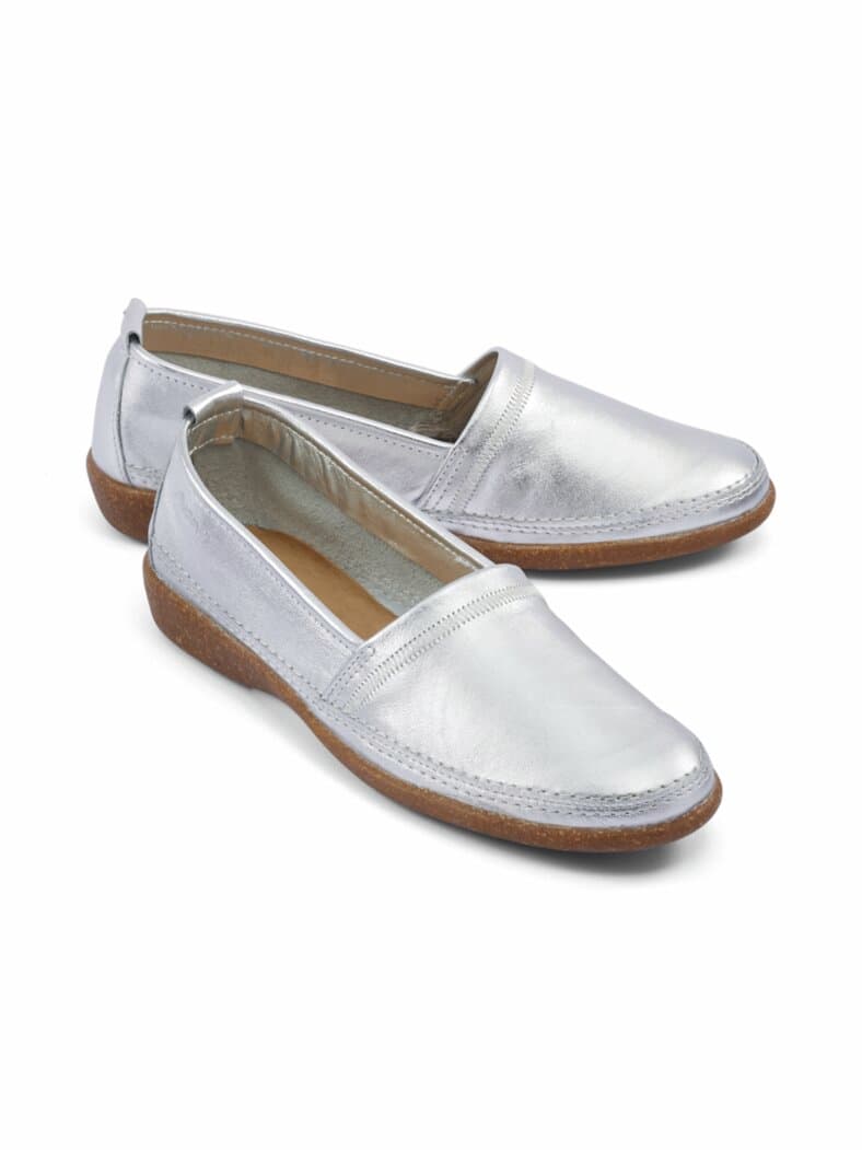Butterweich-Slipper Silber