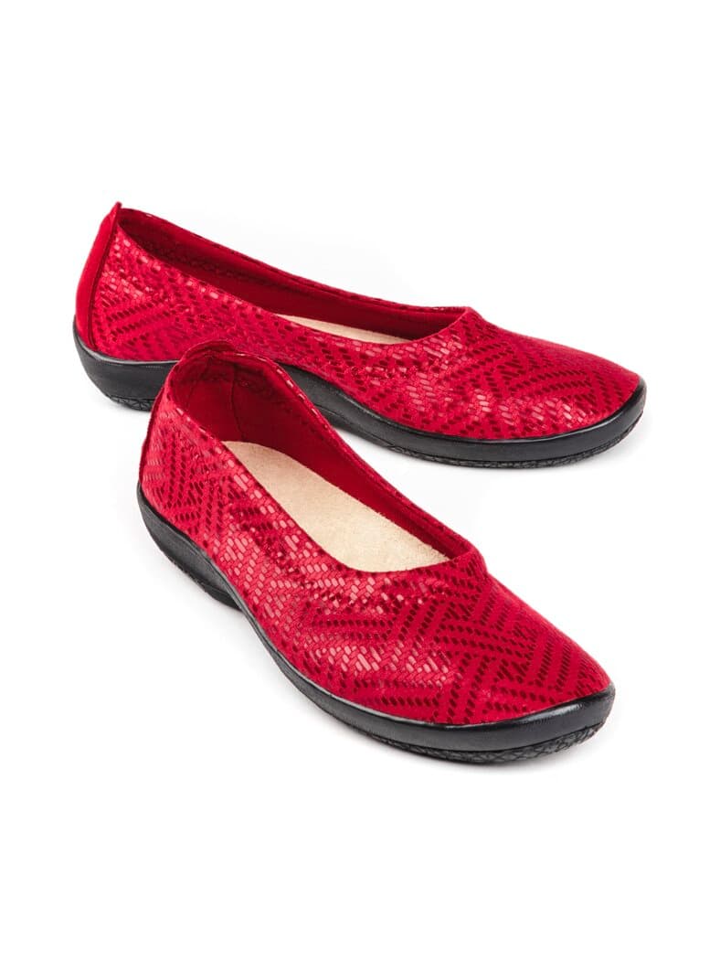 Hallux-Softslipper Superleicht Rot