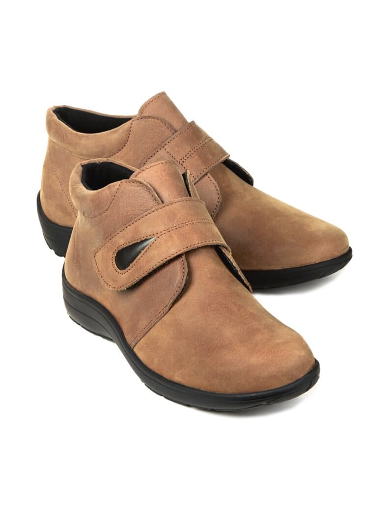 Klett-Bootie Federleicht Cognac