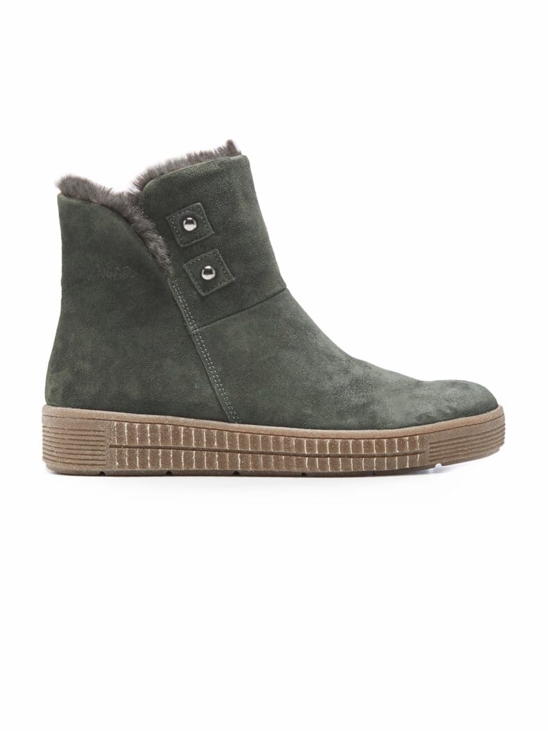 Thermo-Bootie Rutschsicher Grün