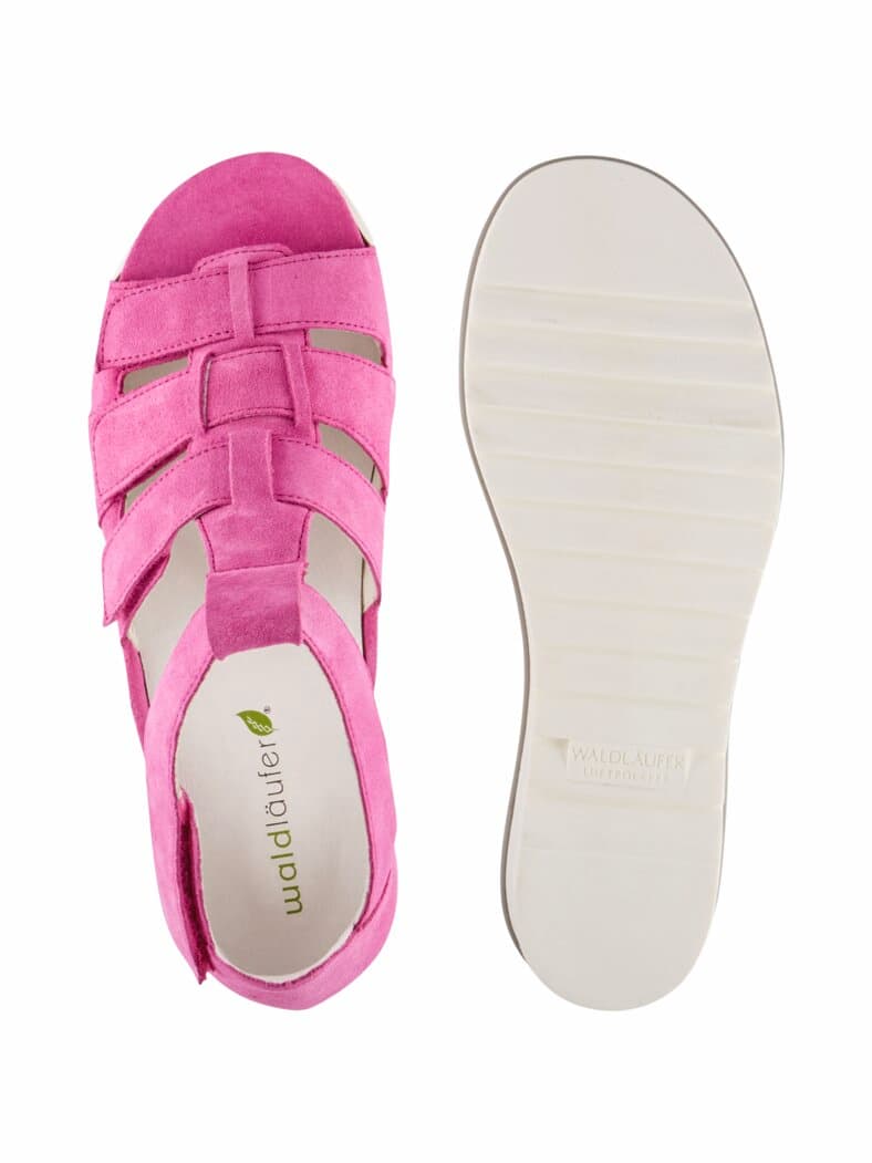 Waldläufer-Luftpolster-Sandale Rom Pink