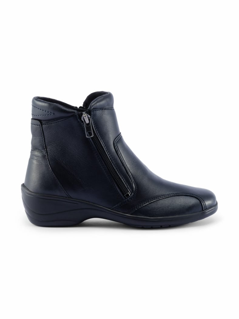 Hallux-City-Stiefelette Blau