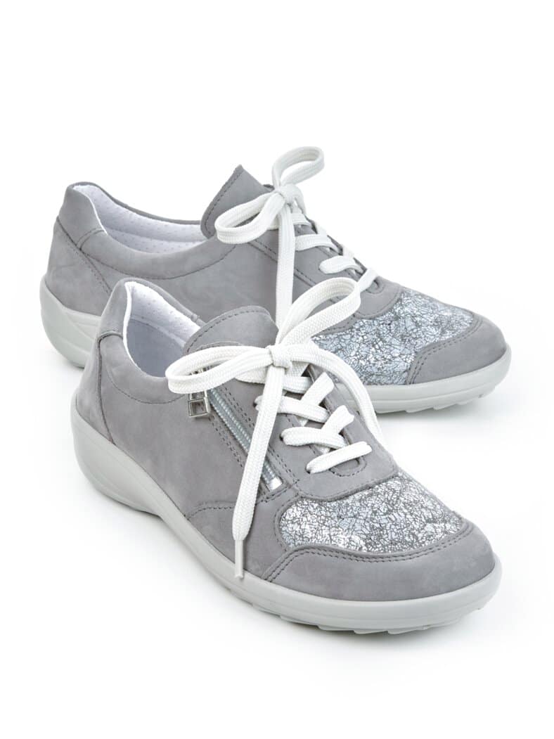 Hallux-Reißverschluss-Schnürer Grau