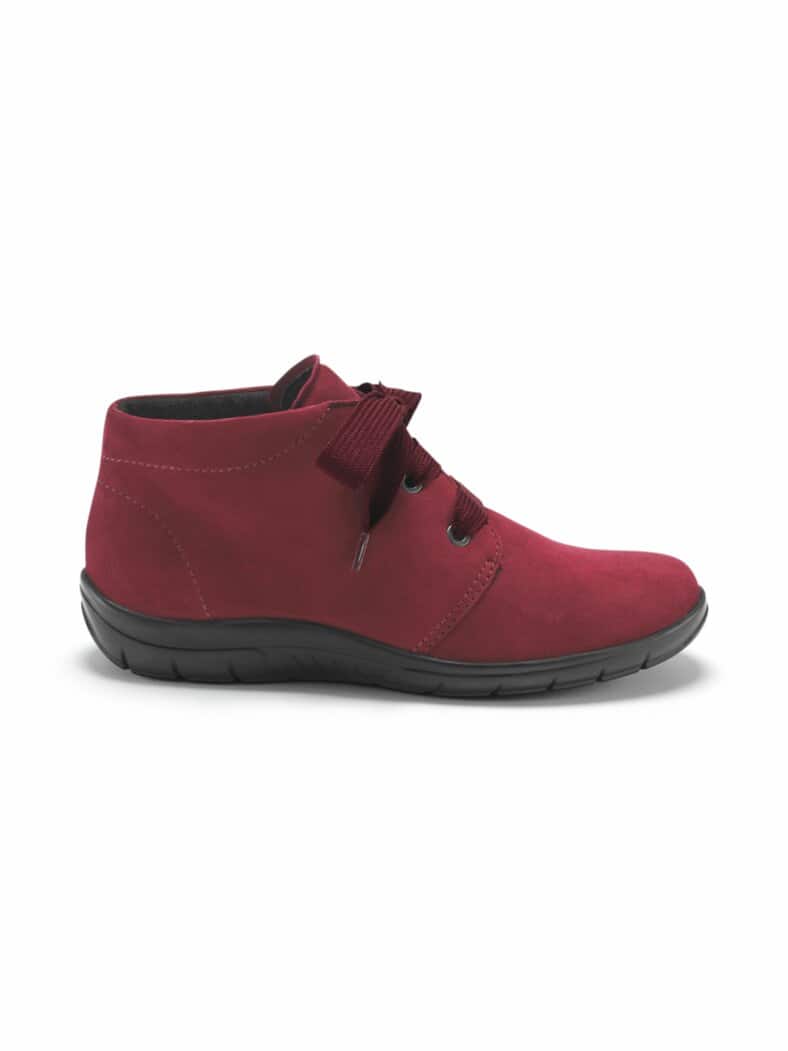 Hallux-Lupo Stiefelette Comfort Bordeaux