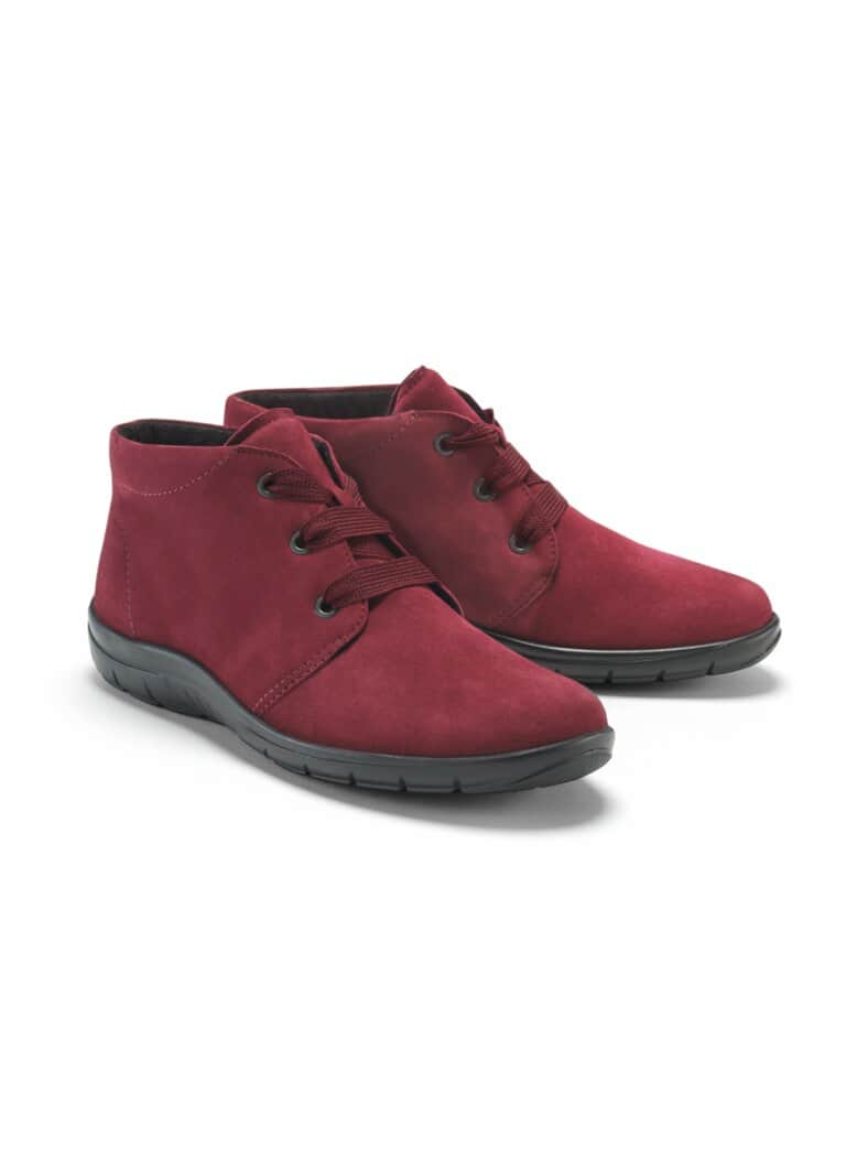 Hallux-Lupo Stiefelette Comfort Bordeaux