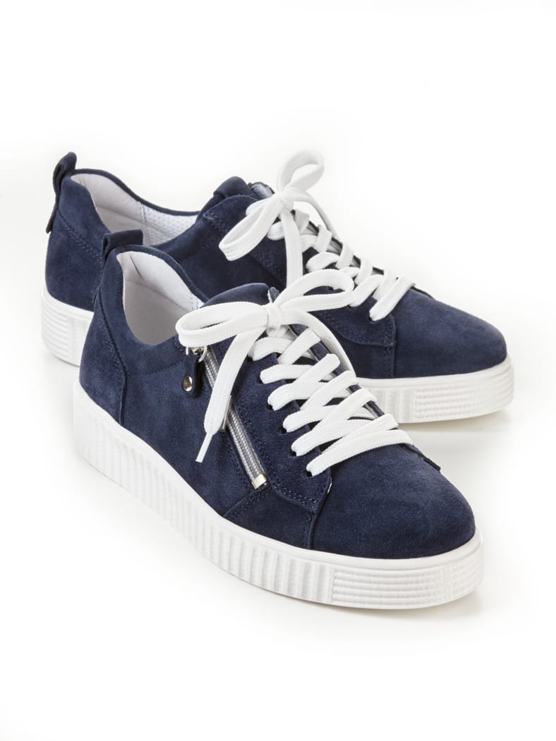Reißverschluss-Sneaker Trittsicher Marine