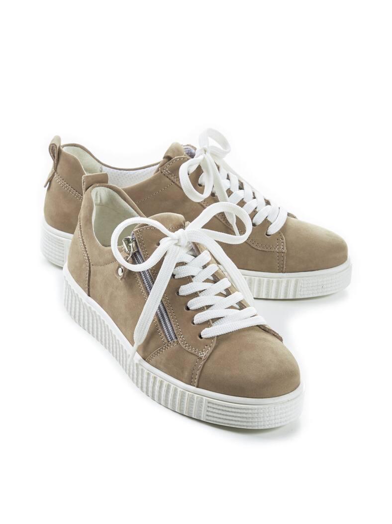Reißverschluss-Sneaker Trittsicher Taupe