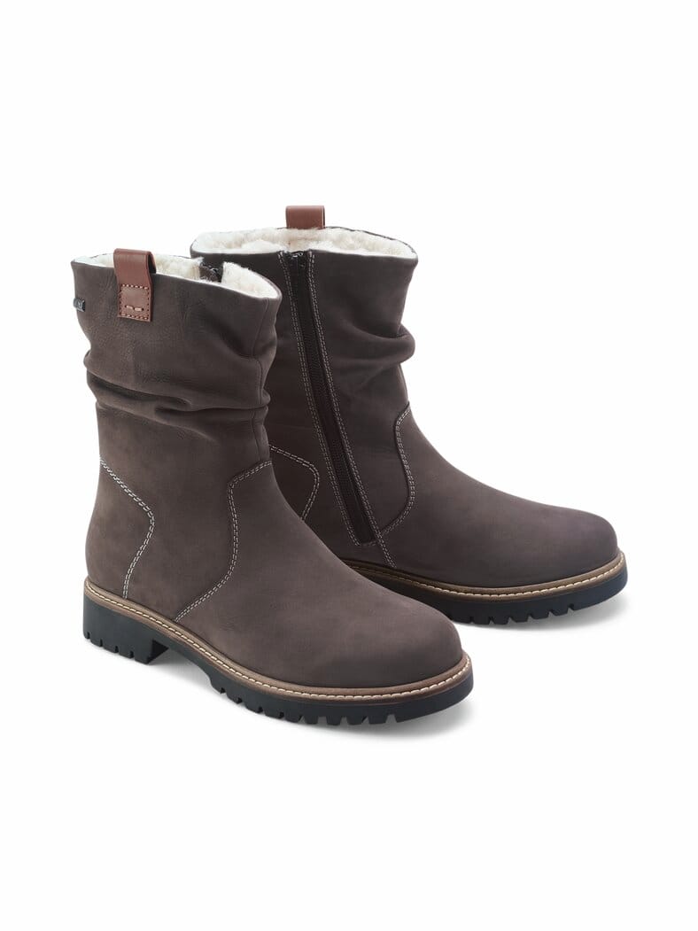 Bequem-Stiefel Warmfutter Braun