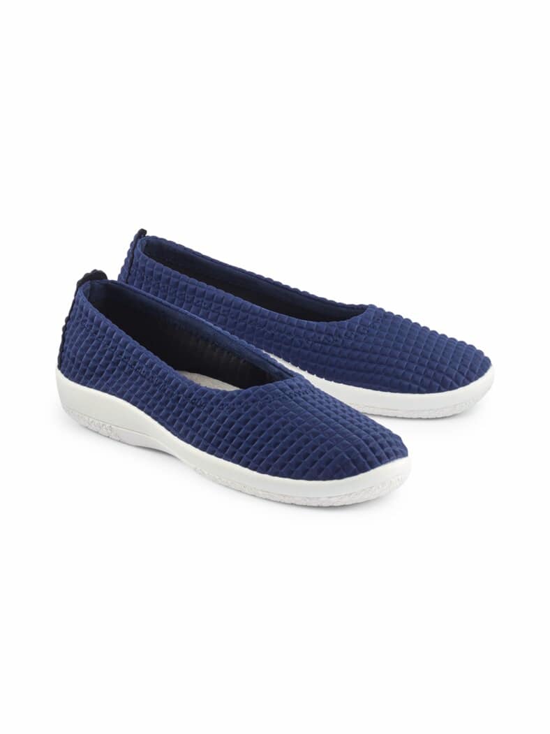 Hallux-Softslipper Sommerfrisch Marine