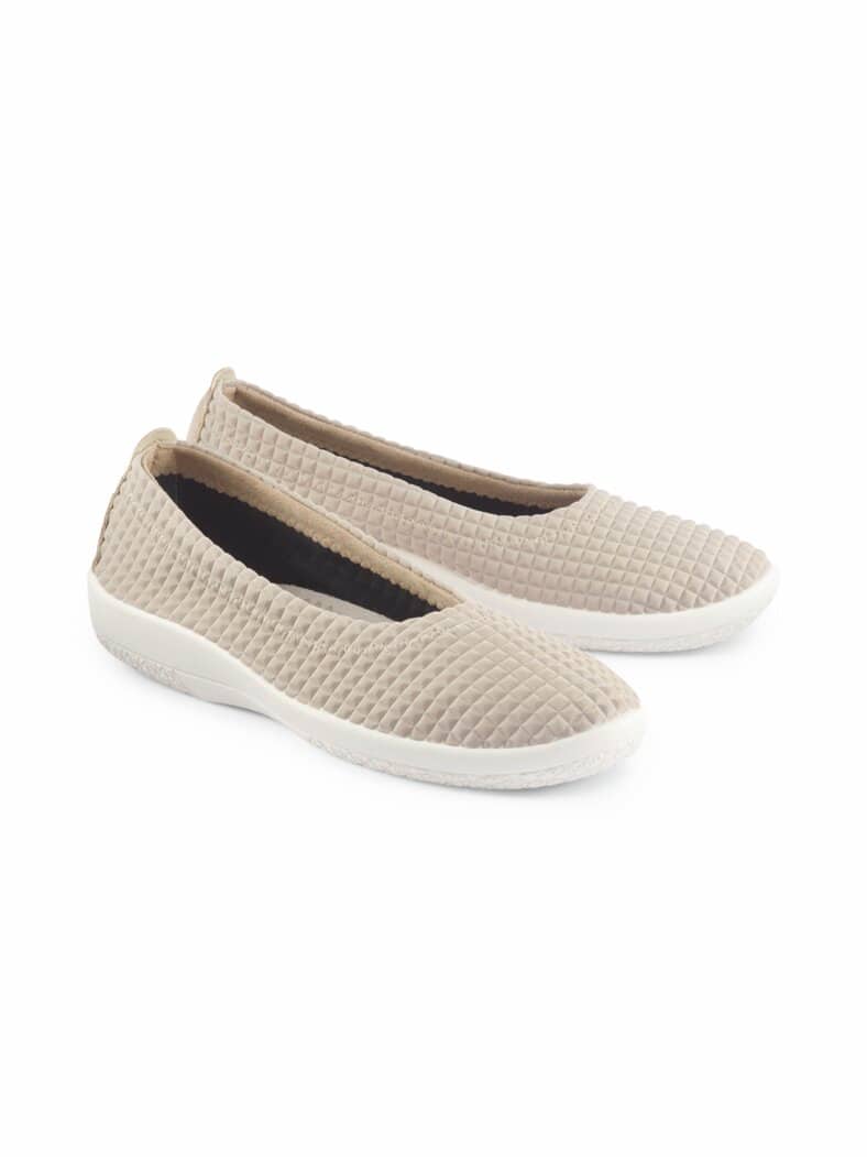 Hallux-Softslipper Sommerfrisch Beige