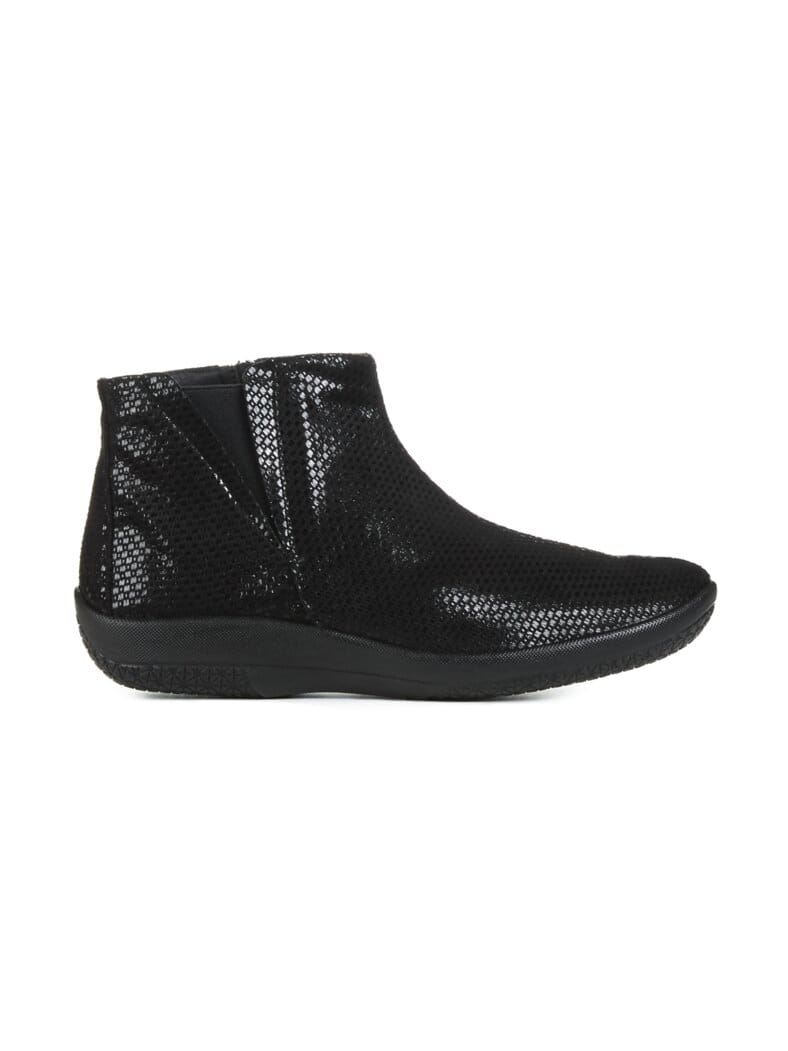 Hallux-Soft-Stiefelette Schwarz