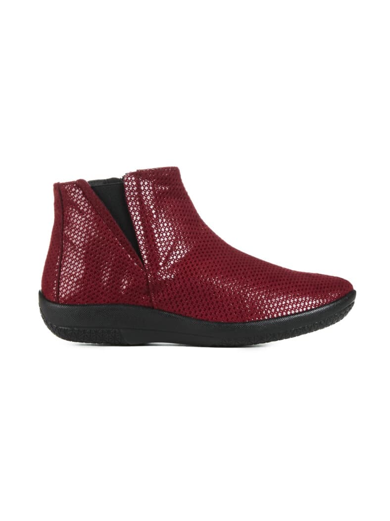 Hallux-Soft-Stiefelette Bordeaux