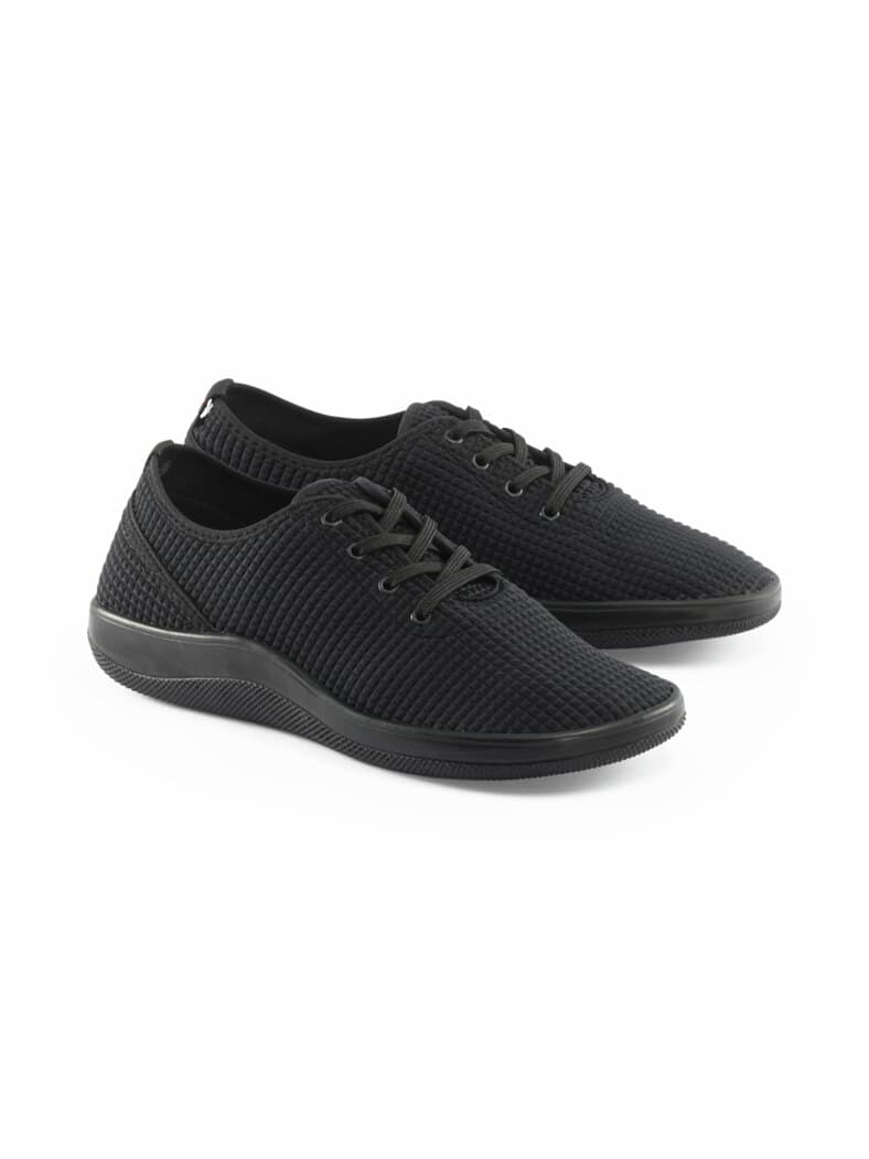 Hallux-Naturform Schnürer Soft Schwarz